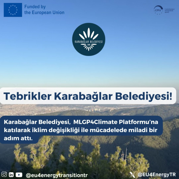 Karabağlar Municipality Joins the MLGP4Climate Platform!